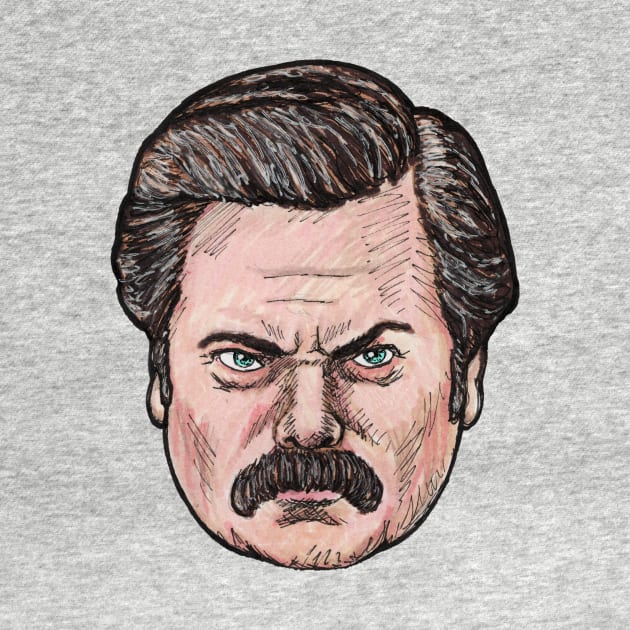 Ron Swanson by Dekes